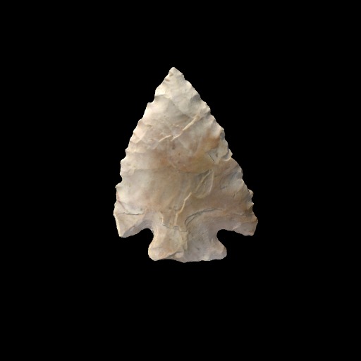 Amos corner-notched point Amos corner-notched point